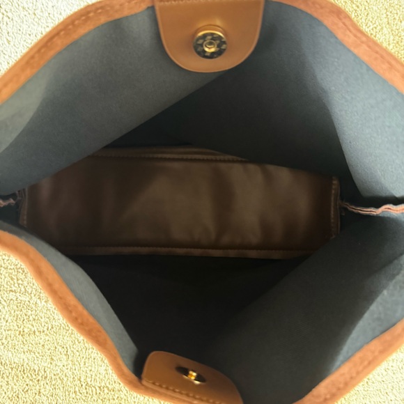 Brand New suede leather tote - Picture 4 of 5